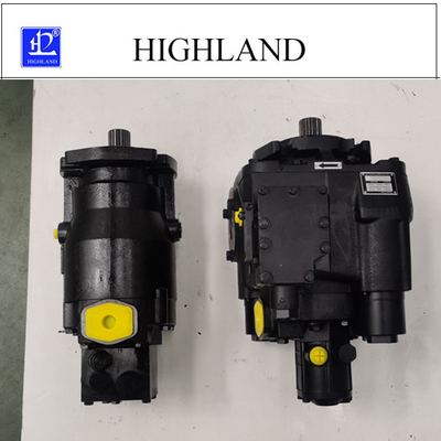 Hệ thống truyền động thủy lực động cơ bơm và bơm piston biến đổi của máy trộn xi măng