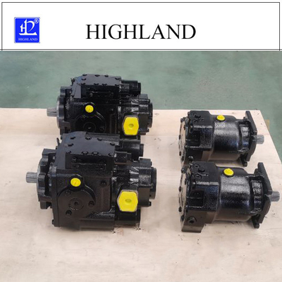 Nạp thủ công Máy phun ướt Truyền động thủy tĩnh Bố cục đơn giản