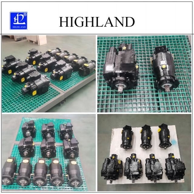 Máy trộn bê tông dịch chuyển 69,8ml / R Máy bơm thủy lực hướng trục Piston Highland Pv22