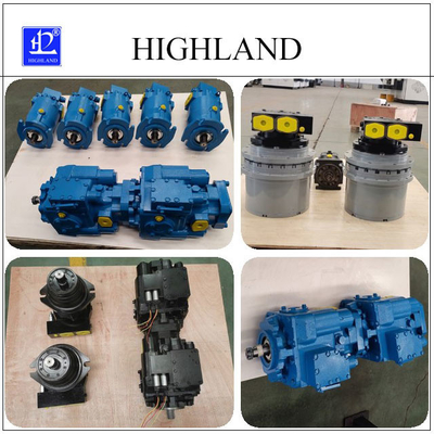 Máy gặt đập liên hợp ngô Hệ thống động cơ bơm thủy lực Gang