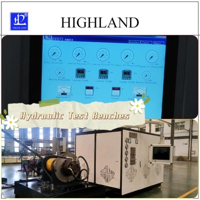 YST380 Bàn thử nghiệm thủy lực cho bể khoan quay Kiểm tra máy bơm và động cơ thủy lực Dữ liệu phát hiện đầy đủ
