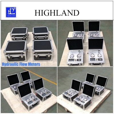 HIGHLAND đo dòng chảy chính xác Hiển thị dữ liệu máy kiểm tra thủy lực cho máy trộn xi măng