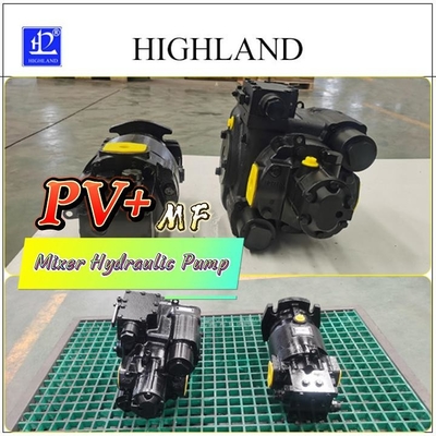 Máy trộn bê tông Highland Máy bơm bơm thủy lực với dung lượng tải mạnh