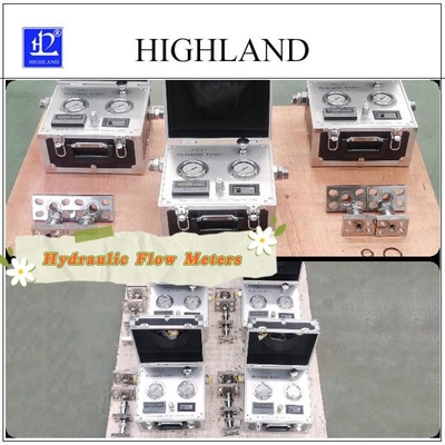 Hiển thị dữ liệu HIGHLAND Máy kiểm tra thủy lực với áp suất tối đa 420 bar