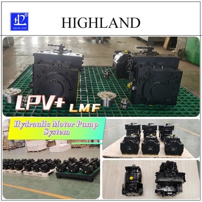 LPV90 LMF90 Máy bơm piston trục thủy lực cho hộp số thủy tĩnh vòng kín