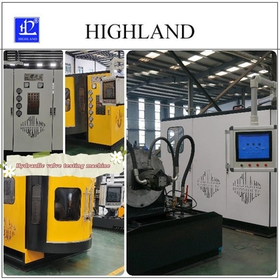 Máy thử van thủy lực YST500 tùy chỉnh cho áp suất mỏ than 42 Mpa