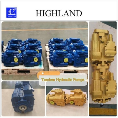 Máy bơm piston thủy lực thép đúc công nghiệp cho máy móc nặng