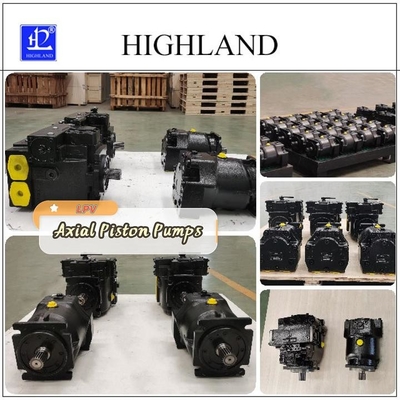 Máy bơm piston đen với chức năng trong các thành phần hệ thống thủy lực