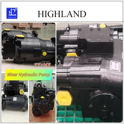 Máy trộn truyền động cơ thủy lực Máy bơm thủy lực với áp suất cao Tăng áp cao nhất 42Mpa
