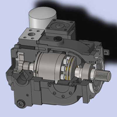 Máy bơm piston hướng trục có thể thay đổi vị trí cho máy thu hoạch kết hợp đậu tương