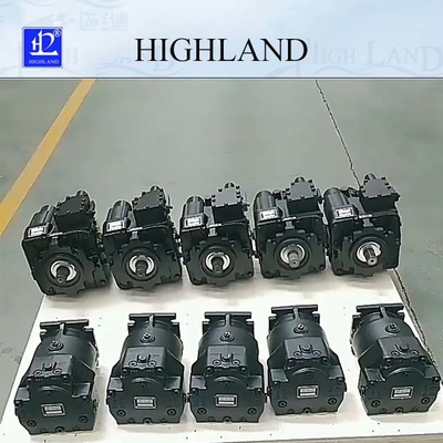 Xe trộn bê tông đen Máy bơm thủy lực Bơm piston hướng trục biến đổi