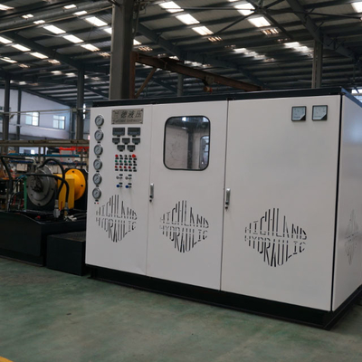 450L / phút Không tùy chỉnh tiêu chuẩn Chân đế thử nghiệm thủy lực của Header đường