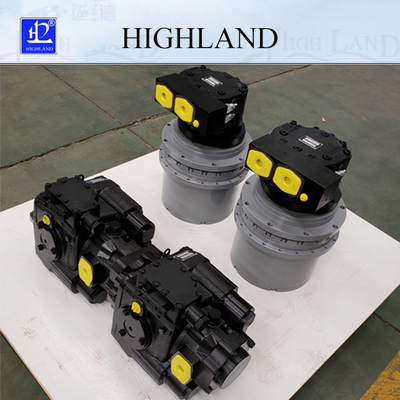 Máy xúc lật Máy bơm thủy lực nông nghiệp Có thể thay đổi độ dịch chuyển Máy bơm piston hướng trục