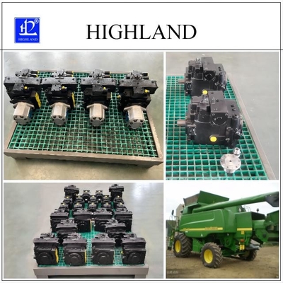 Máy thu hoạch edamame xanh Hệ thống bơm động cơ thủy lực hiệu quả cao hơn