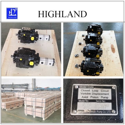 Máy bơm thủy lực nông nghiệp trục pít-tông bằng gang cho máy gặt đập liên hợp