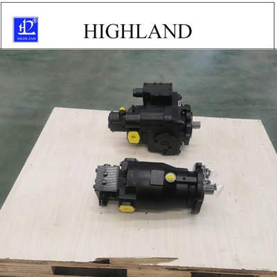 Thiết bị xử lý vật liệu hệ thống truyền động bánh xe thủy lực bố trí đơn giản