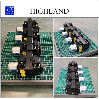 Máy thu hoạch Highland Silage 90ml / R Máy bơm piston trục Khả năng lái mạnh mẽ