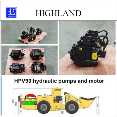 Máy bơm thủy lực xe tải ngầm Pv22 Mv23 Gang dễ sử dụng