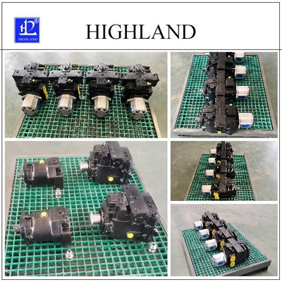 Máy làm đất 110ml/R Hệ thống bơm động cơ thủy lực hiệu quả cao hơn