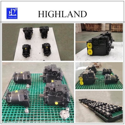 Máy thu hoạch lúa mì Hệ thống bơm động cơ thủy lực LPV90 Giao diện cài đặt chung