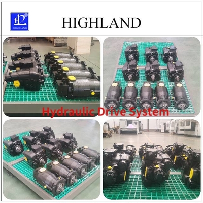 Hệ thống truyền động bánh xe thủy lực của máy thu hoạch lúa mì PV22 + MF22 Dễ dàng lắp ráp / tháo rời