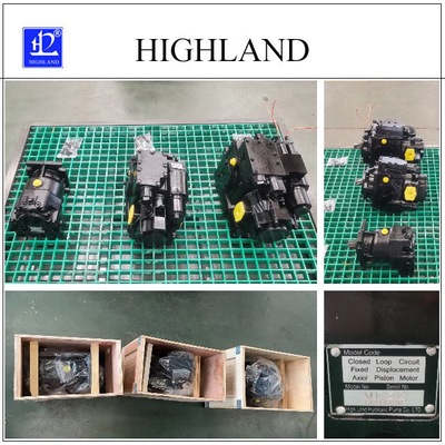 Máy bơm pít-tông truyền động thủy lực vùng cao cho máy gặt đập liên hợp