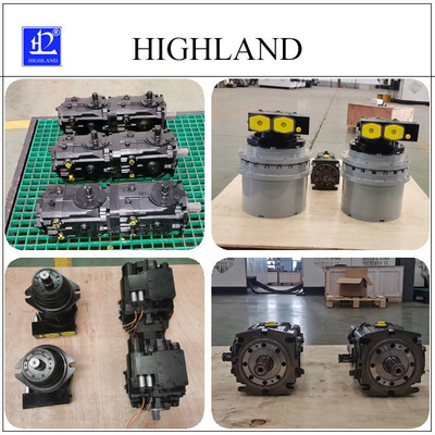 Máy gặt đập liên hợp ngô Hệ thống động cơ bơm thủy lực Gang