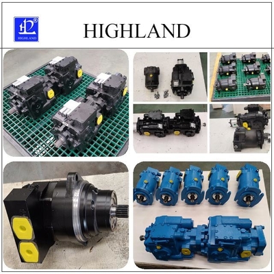 Thiết kế hệ thống động cơ bơm thủy lực Highland của máy gặt đập liên hợp