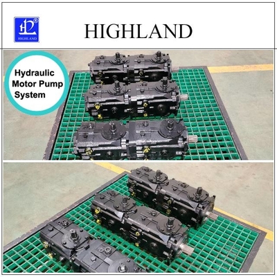 Hệ thống truyền động thủy lực bố trí đơn giản cho máy ủ chua LPV70
