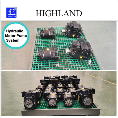 Hệ thống truyền động thủy lực bố trí đơn giản cho máy ủ chua LPV70