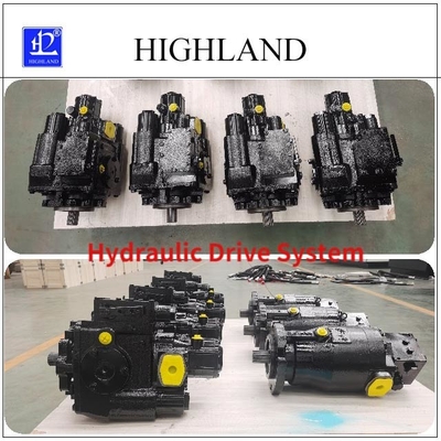 PV22+MF22 Hệ thống dẫn động thủy lực bánh lốp máy gặt đập liên hợp truyền lực mạnh mẽ