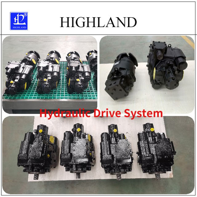 PV22+MF22 Hệ thống dẫn động thủy lực bánh lốp máy gặt đập liên hợp truyền lực mạnh mẽ