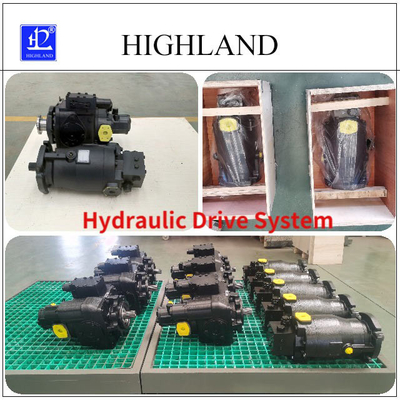 PV22+MF22 Hệ thống dẫn động thủy lực bánh lốp máy gặt đập liên hợp truyền lực mạnh mẽ