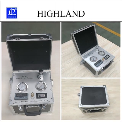 Máy đo lưu lượng thủy lực cầm tay kỹ thuật số Highland MYHT-1-4 Áp suất 42Mpa