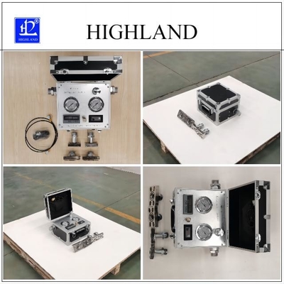 Máy đo lưu lượng thủy lực cầm tay kỹ thuật số Highland MYHT-1-4 Áp suất 42Mpa