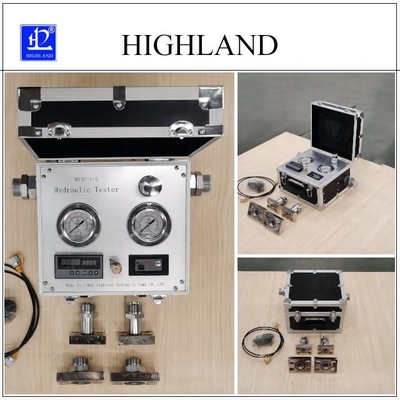 Máy đo lưu lượng thủy lực cầm tay kỹ thuật số Highland MYHT-1-4 Áp suất 42Mpa