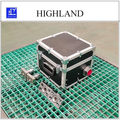 Máy đo lưu lượng thủy lực kỹ thuật số 420bar cho máy xây dựng Lưu lượng 500L / phút