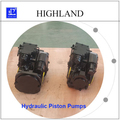Highland 42Mpa 90ml / R Di chuyển Máy bơm piston thủy lực Kiểm soát cơ khí