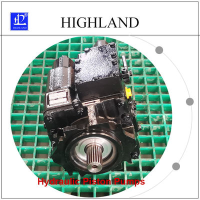 Highland 42Mpa 90ml / R Di chuyển Máy bơm piston thủy lực Kiểm soát cơ khí