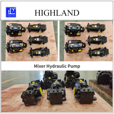 Highland Closed Loop Axial Flow Mixer Truck Bơm Pít-tông thủy lực