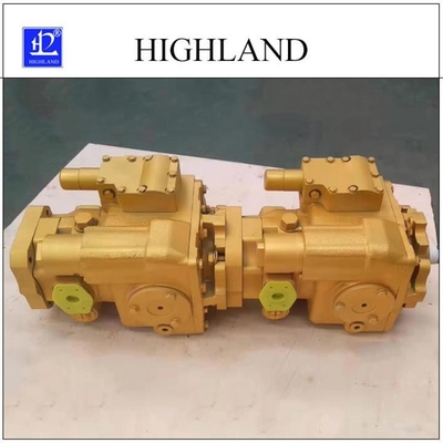 Máy bơm thủy lực song song tốc độ định mức 2500r / phút với điều khiển áp suất và lưu lượng 110cc / R + 110cc / R