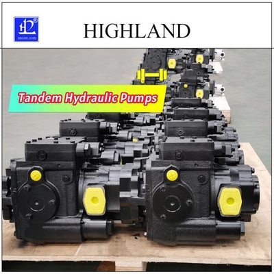 Máy bơm thủy lực song song trục pít-tông thay đổi trục 110cc/R+110cc/R