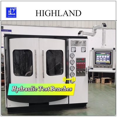 YST380 ban thử nghiệm động cơ thủy lực Hoạt động đơn giản cho máy khoan xoắn quay Độ chính xác lọc dầu cao