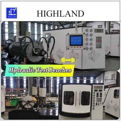 YST380 ban thử nghiệm động cơ thủy lực Hoạt động đơn giản cho máy khoan xoắn quay Độ chính xác lọc dầu cao