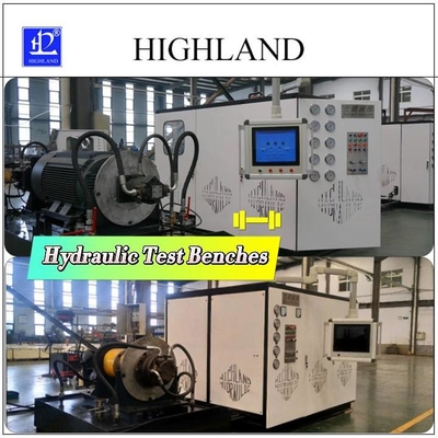 YST380 ban thử nghiệm động cơ thủy lực Hoạt động đơn giản cho máy khoan xoắn quay Độ chính xác lọc dầu cao