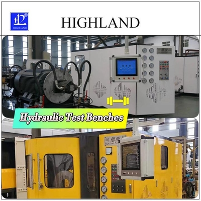 YST450 Hydraulic MotorTest Bench for Rotary Drilling Rig Độ tích hợp cao Cấu trúc nhỏ gọn