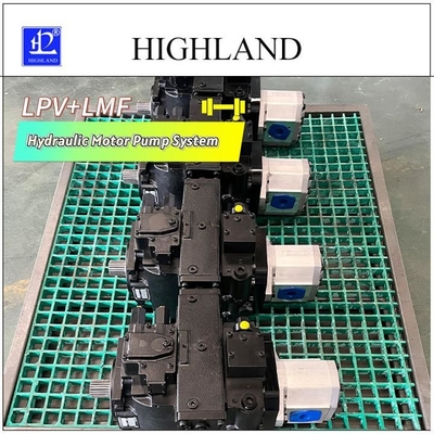 Giải pháp hệ thống truyền động thủy tĩnh cho máy thu hoạch lúa mì và bố trí đơn giản