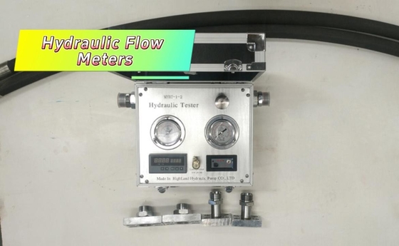 Máy đo lưu lượng thủy lực cầm tay MYHT-1-5 với áp suất cực đại 420 Bar để thử nghiệm