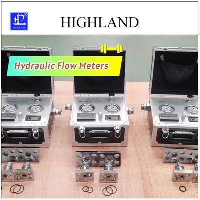 Máy đo lưu lượng thủy lực cầm tay MYHT-1-5 với áp suất cực đại 420 Bar để thử nghiệm