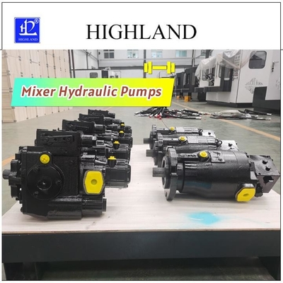 Highland áp suất cao trục biến động di chuyển bơm piston cho máy trộn bê tông